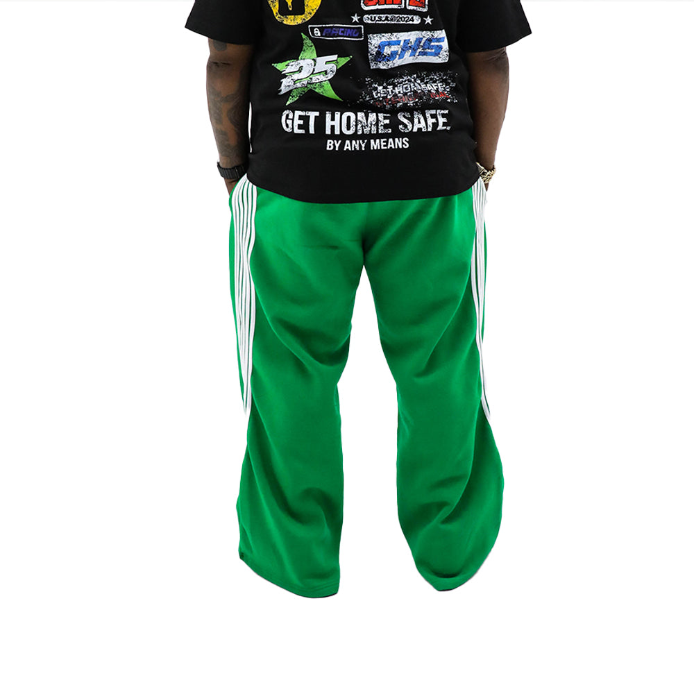 Get Home Safe Embroidered Wide-leg Sweatpants
