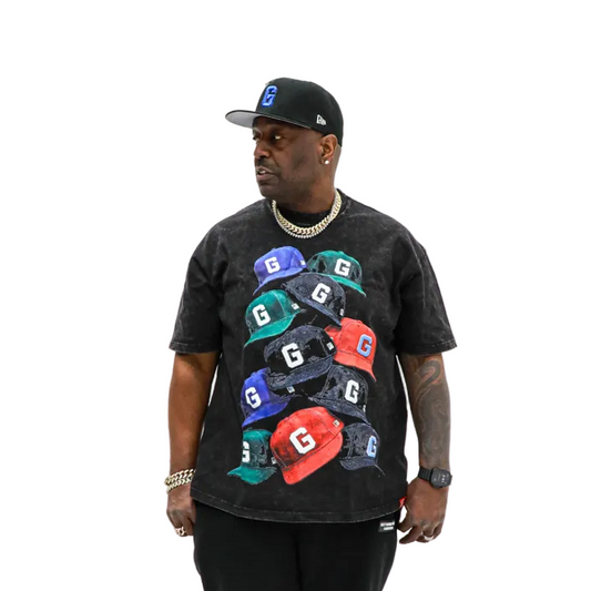 G Caps Tee - Mineral Wash