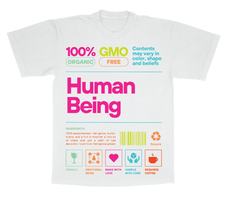 100% Organic Tee