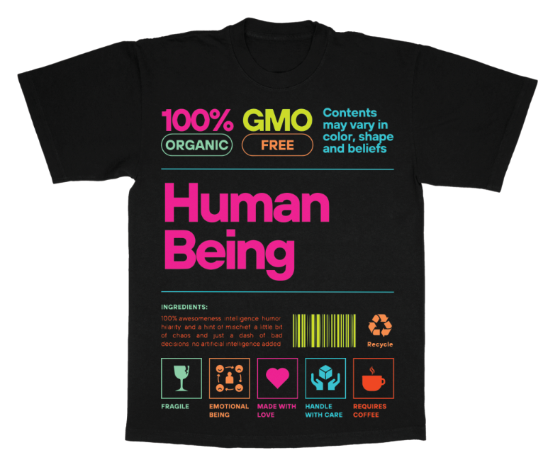 100% Organic Tee